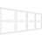 36.25'' H x 94.5'' W x 0.38'' D Expanded Cellular PVC Wainscot Panelling