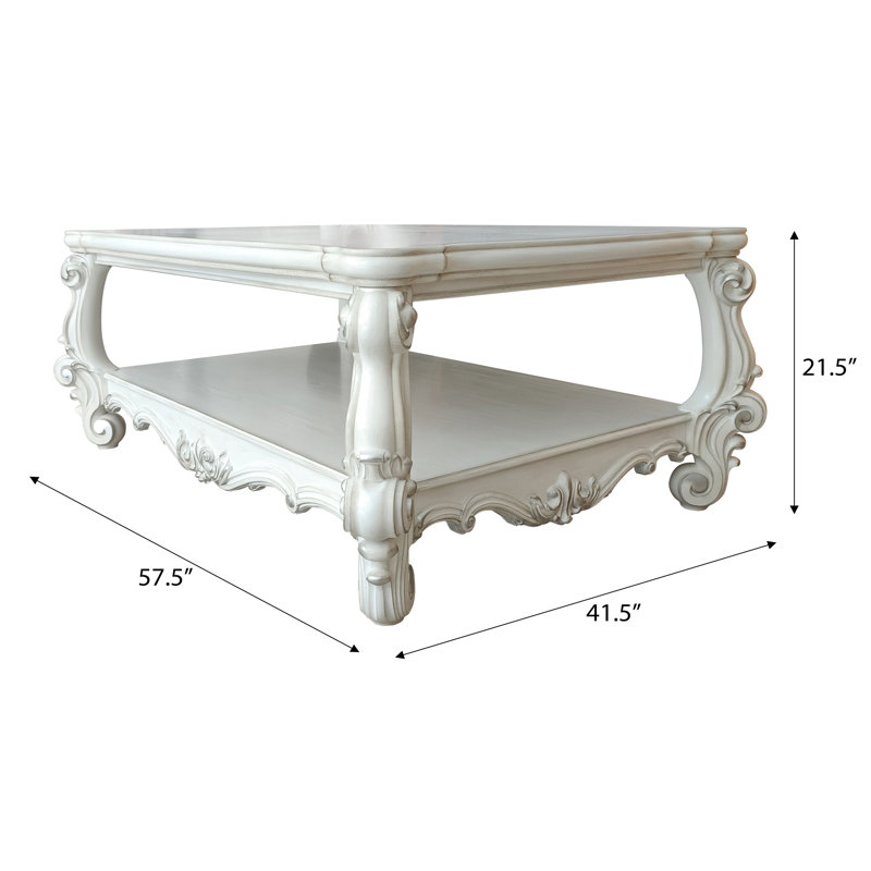 Albert Bone White Coffee Table