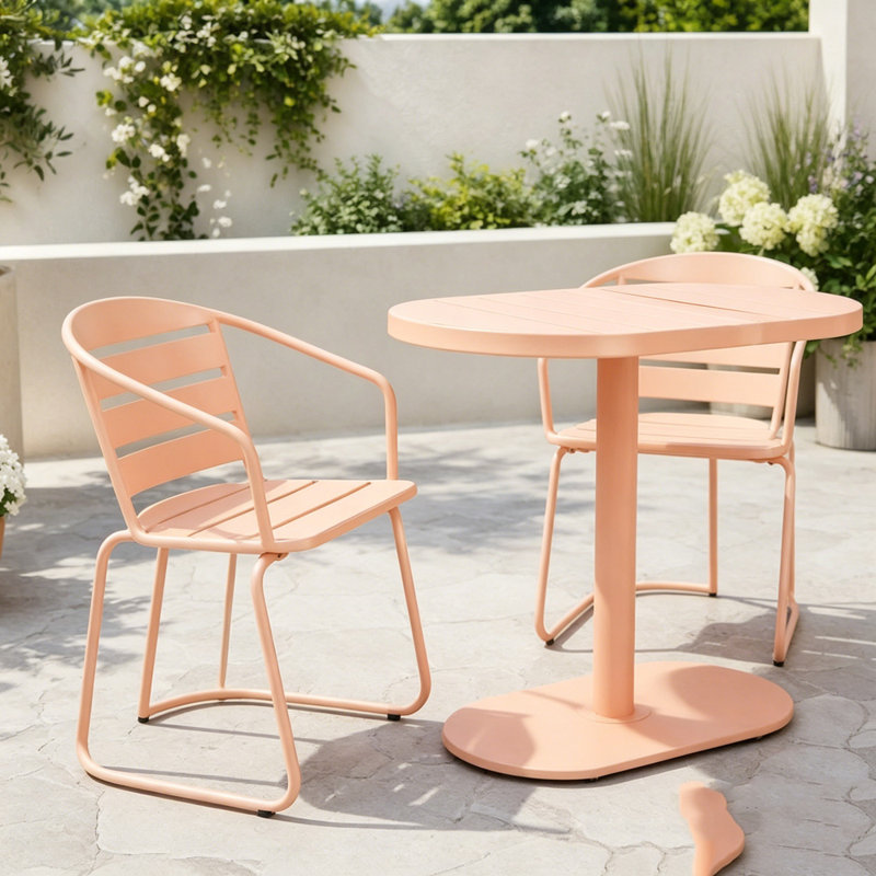 Ensemble de patio 3 pièces, Coral
