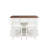 Posie Kitchen Island With 2 Stools-1430064965