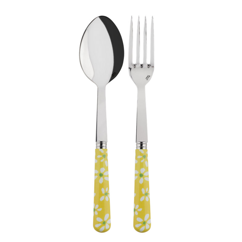 Sabre Paris - Serving Set Daisy, Yellow