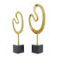 Ensemble de 2 sculptures en métal Andere-60947010