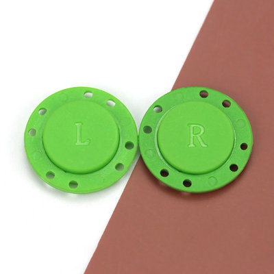 Bouton rond d'aspiration magnétique à boutons cachés