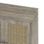 Armoire de rangement 4 portes en maille de rotin-2072171317