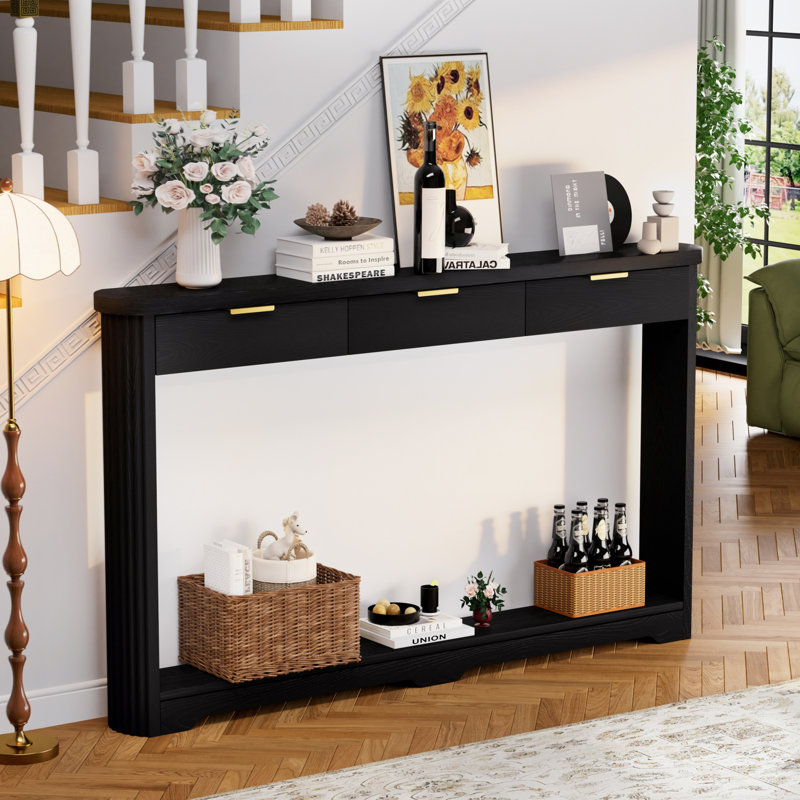 Canapé en bois multifonctionnel et consoles avec rangement pour les maisons modernes