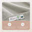 Draps 100% coton biologique pour lit simple - Draps certifiés biologiques GOTS avec tissage de satin respirant et confortable à poches profondes et plus doux à chaque lavage - Ensemble de luxe 3 pièces (étain, simple TG)-117278032-117278036