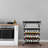 26 Bottles Freestanding Wine Storage Rack For Kitchen, Pantry