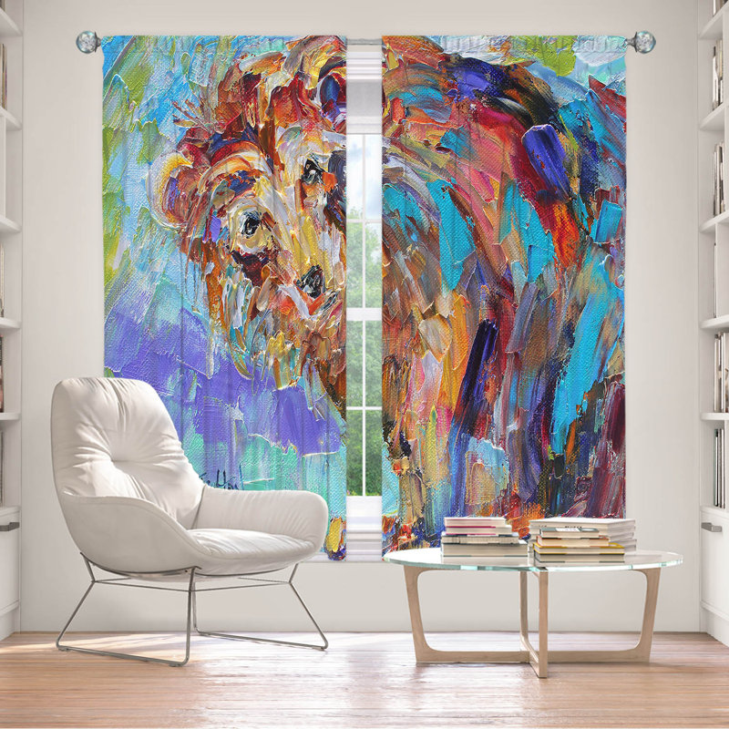 Room Darkening Curtain Pair, 40" W x 82" L