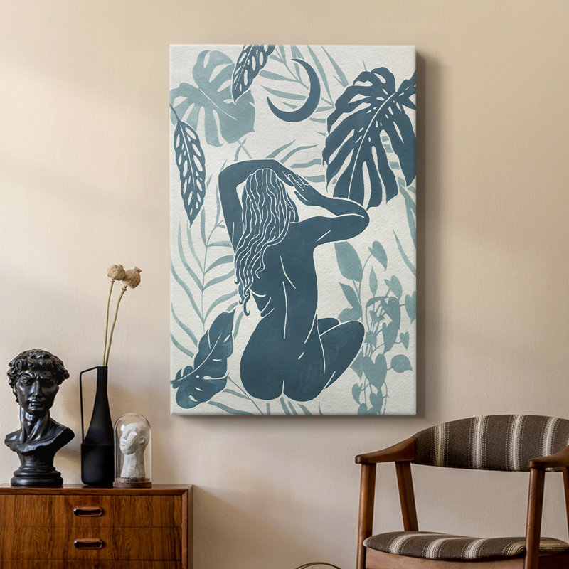Moon Gazer IV - galerie Cavas sur mesure, H 18 po x l 12 po