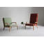 Strap Outdoor Teak Lounge Chair