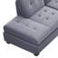 Canapé modulaire réversible de large de 104 po avec repose-pieds Recio-843054178