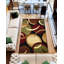 Tapis noir / vert / brun à motif abstrait Mccampbell-31653873