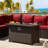 44 Inch Aluminum Propane Fire Pit Table, 50,000 BTU Fire Table With CSA for Outdoor, Patio-2127081835