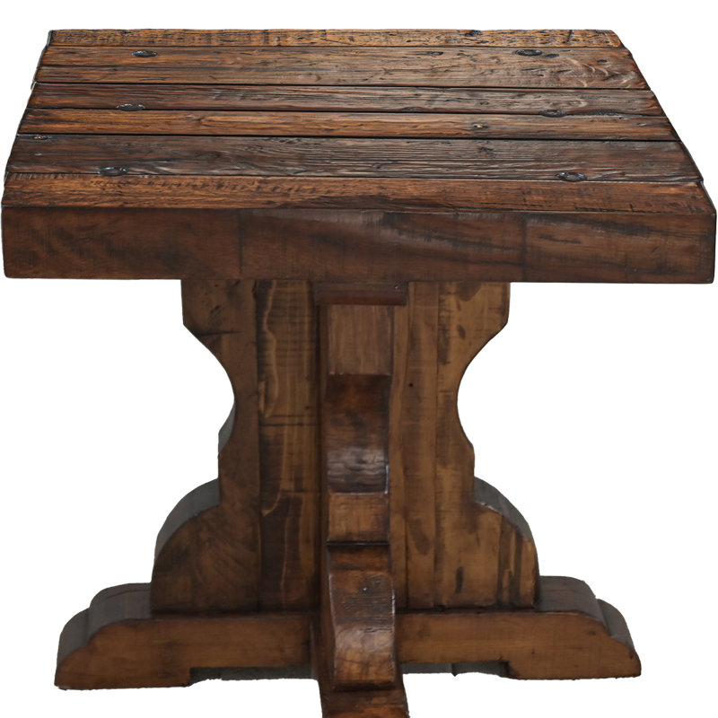 Gregoris Solid Wood End Table