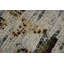 Tapis abstrait moderne fait à la main 6 x 8