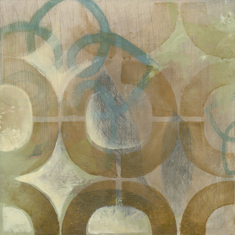Garden Links I, 30cm H x 30cm W x 3.8cm D