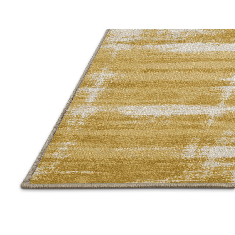 Tapis beige lavable à la machine, Rectangulaire 2 pi x 3 pi