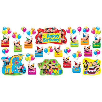 Ensemble de babillards Monkey Mischief Birthday