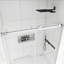 Porte de douche coulissante double sans cadre l 56 à 60 po x H 75 po-108646813