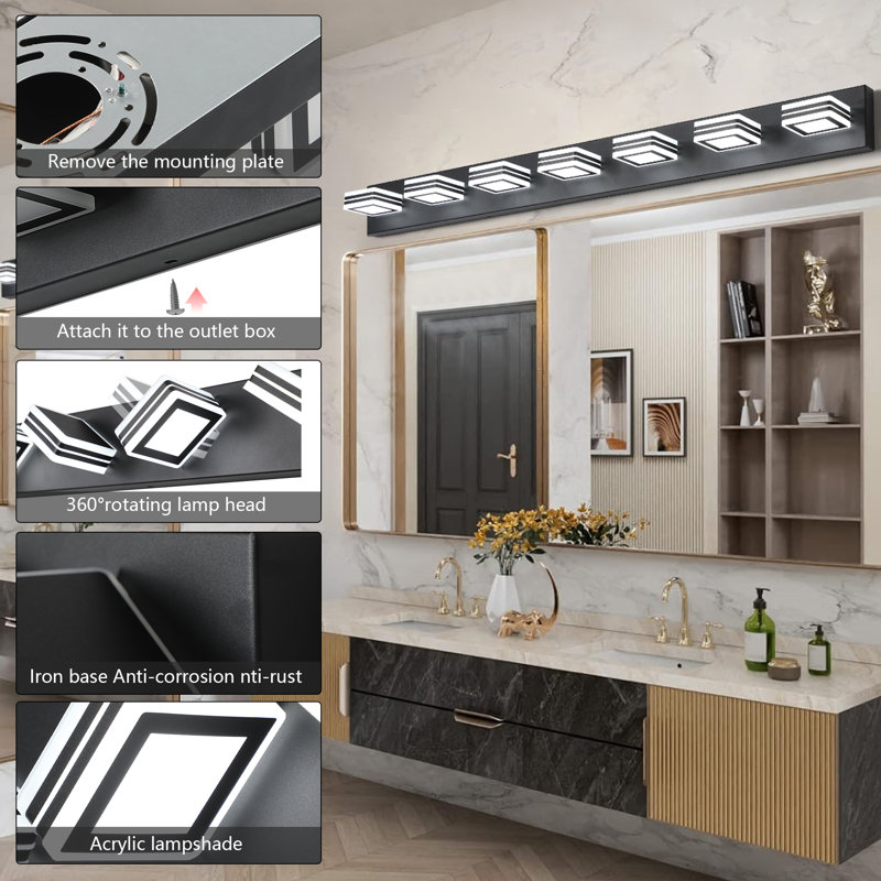 Mungia 7 - Light LED Vanity Light