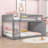 Kialah Space-Saving Bunk Bed With Built-In Storage And Slats-2274431-2274424
