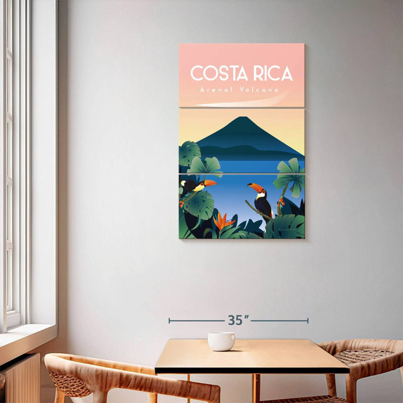 Masam, Costa Rica, H 57 po x l 36 po