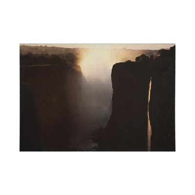 Art for the Home Twilight Peaks Printed Canvas