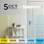 Meuble-lavabo à DEL Miami - 36 po - Chrome poli-124325609-124489529