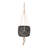 Meentke 11" Wide Craft Hanging Pot With Netting