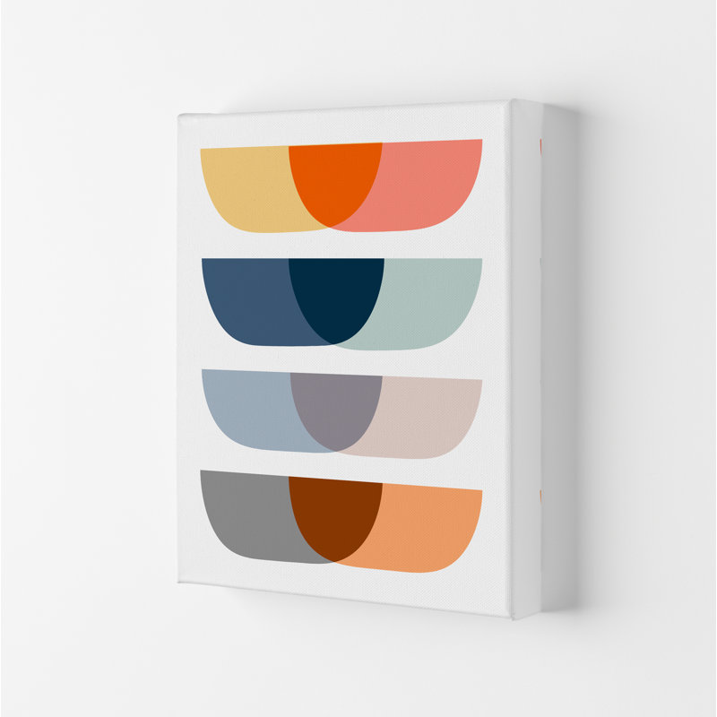 Abstract Mid Century Design Original - Print, No Frame, 84.01cm H x 59.4cm W x 4cm D