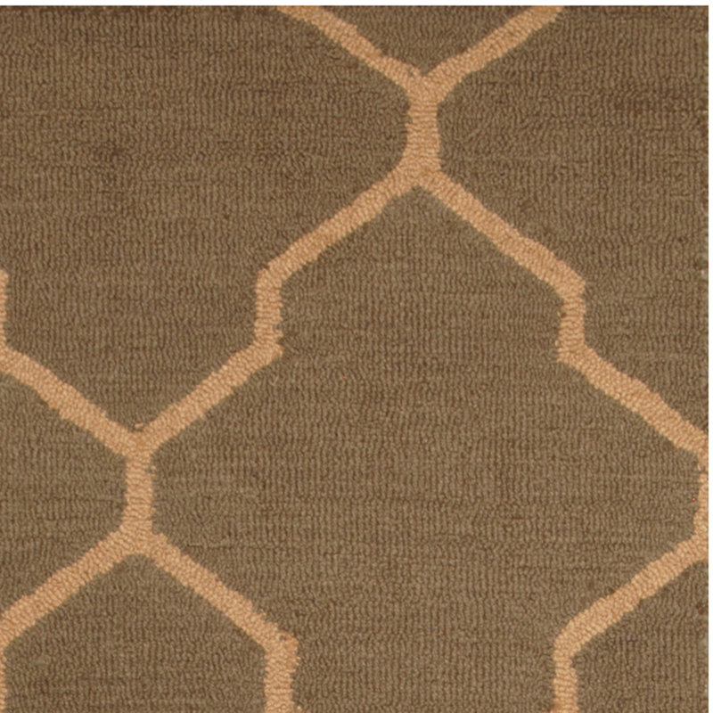 Wool Geometric Indoor Rug