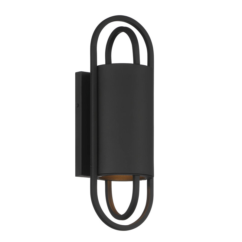 Steel Wall Light, 16" H x 5.5" W x 5.5" D