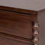 Commode en bois massif brun 46 po avec 6 tiroirs Beckett Morocco-113421387