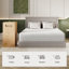 Matelas en mousse viscoélastique à refroidissement moyen dans une boîte-53195833-53195826