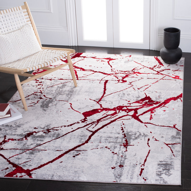 Aimon Abstract Area Rug, Rectangle 183 x 274 cm