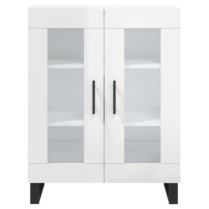 Neoga Display Cabinet, High Gloss White