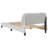 Red Barrel Studio Bed Frame With Headboard Black 39.4"X79.9" Twin Xl Faux Leather-2030857288-2030857292