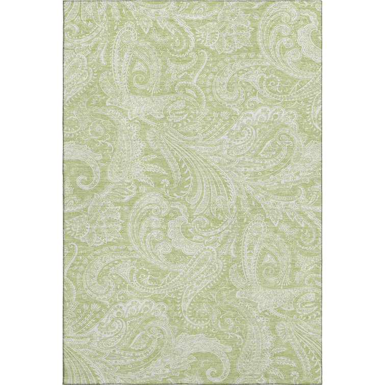 Premium Machine Washable Antonelli Aloe Rug