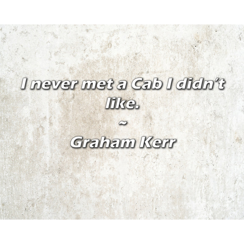Citation de Graham Kerr: Je n’ai jamais rencontré un chauffeur que je n’aimais pas.