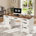 White/Rustic Brown