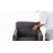 Modern Upholstered Arm Accent Chair, Living Room Single Sofa, Comfortable Ergonomic Reading Chair-118565823