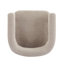 Fauteuil d'appoint rembourré Boucle