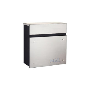 Wall-Mounted Modern Locking Mailbox From Bailey Boxes: Enhance Your Home With The Dalton - 14.25" H X 14" W X 5.75" D. Elevate Your Space With This Stylish And Secure Addition