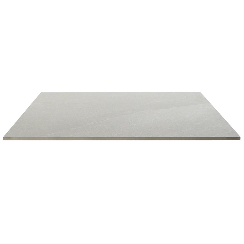 Belmont 24" x 24" Porcelain Cement Look Floor and Wall Tile, Gray