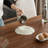 Nordic rectangular simple dining table-102494125