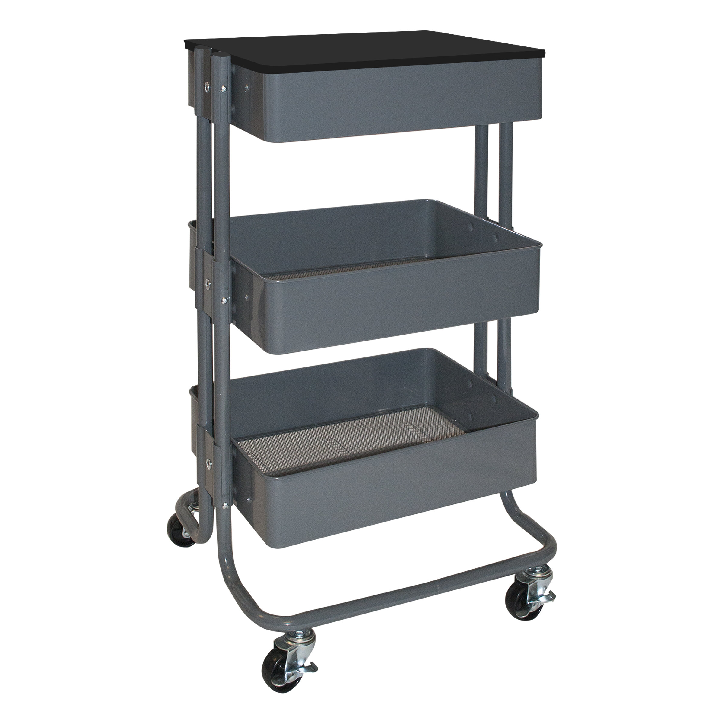 Vertiflex 39'' H x 15.25'' W Utility Cart with Wheels | Wayfair