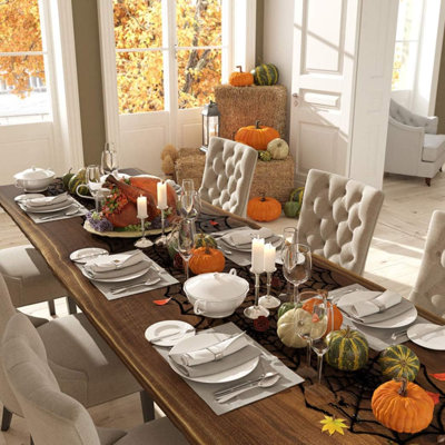 Linge de table en polyester Haldi Halloween