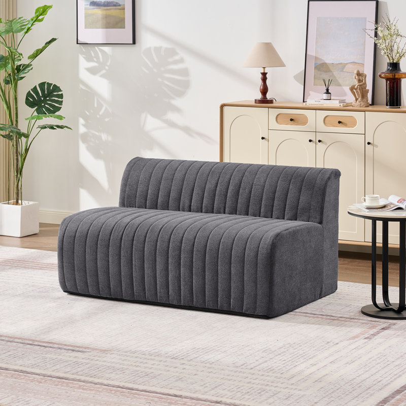 Canapé 52,4 po, Gris