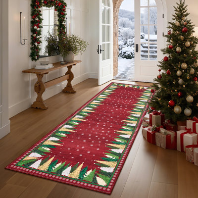 Tapis lavable à la machine Christmas