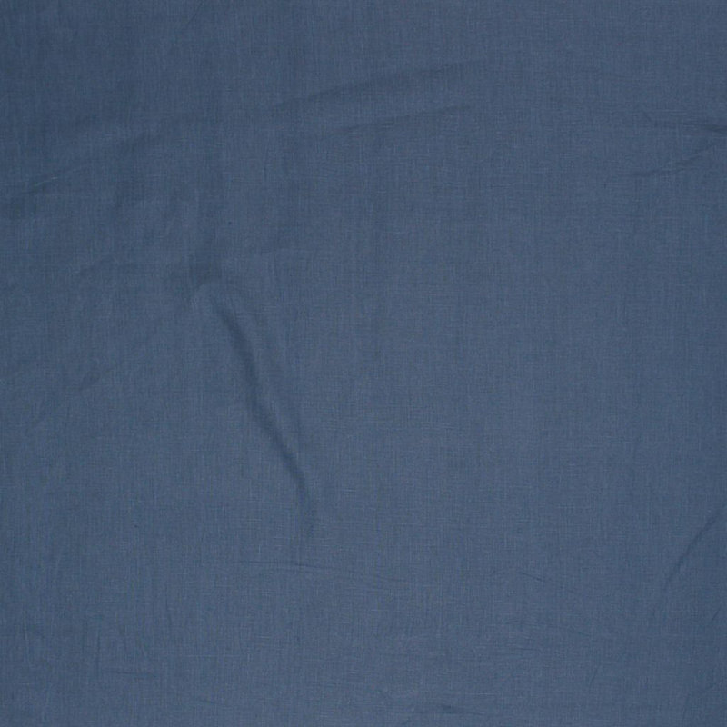 Bruges Linen Fabric, Shadow Blue